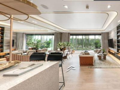 Bán chung cư 3 phòng ngủ tầng cao hướng Đông Nam diện tích 85.8m2 view bãi xe tòa Lumi Prestige